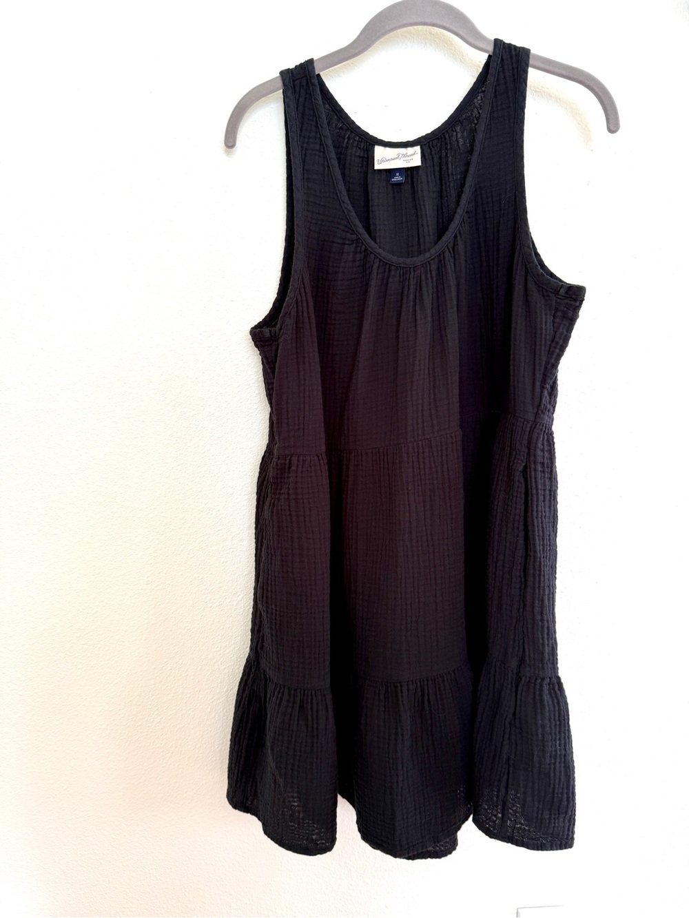 Universal Thread Black Sleeveless Mini Dress